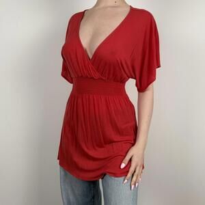 Women's Red Fairy Blouse